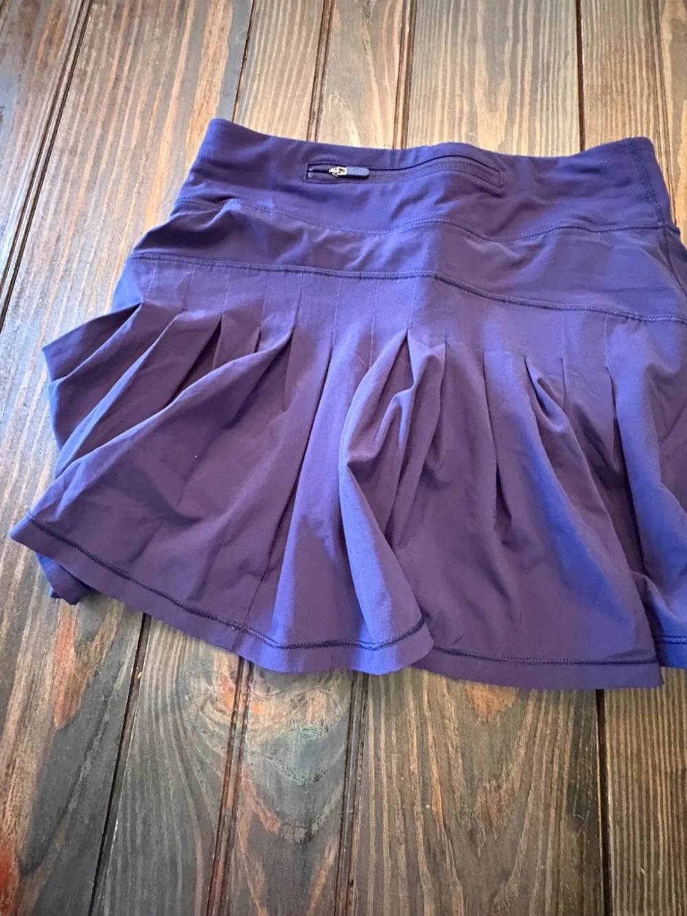 Lululemon Purple Tennis Skirt Built-In Shorts Golf sz 2 Tall EUC